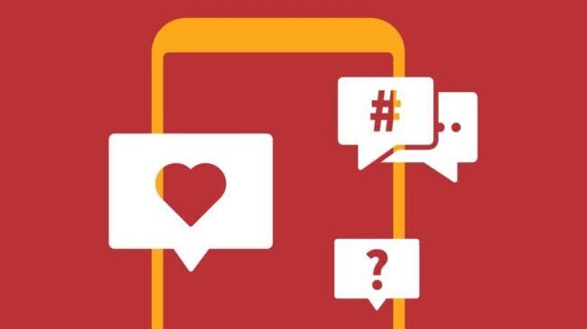 Ícones celular instagram