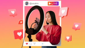 fazer live instagram
