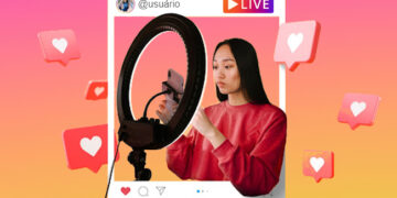 fazer live instagram