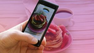 como tirar foto instagram capa