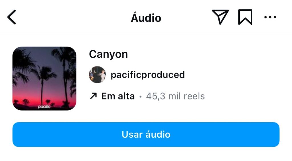 Capa do single "Canyon" de Pacific.