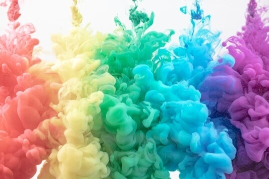 Explosão de cores e criatividade