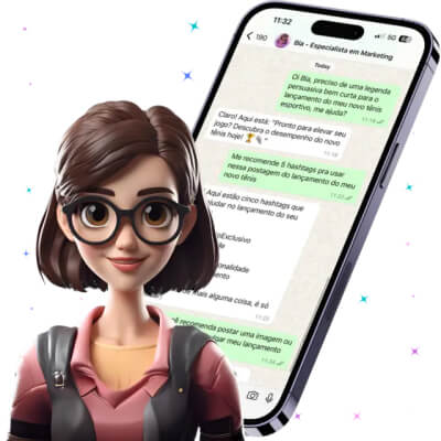 Imagem da assistente virtual